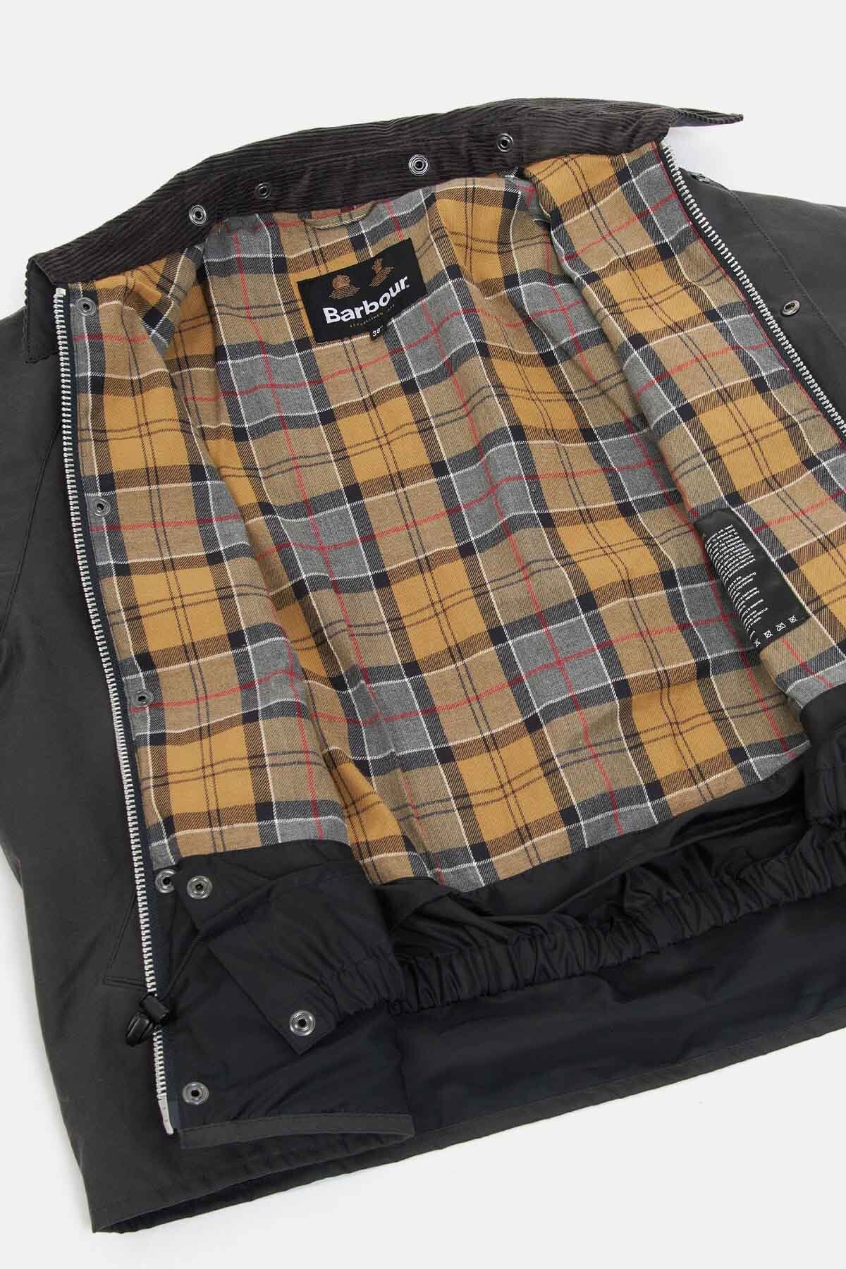 OS Transport Wax Jacket - GREY