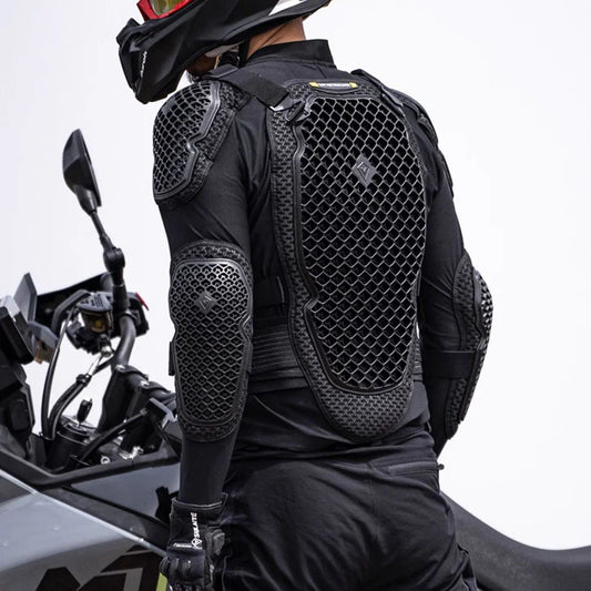 Anti-fall off-road armor chest protection motorcycle jacket-A08
