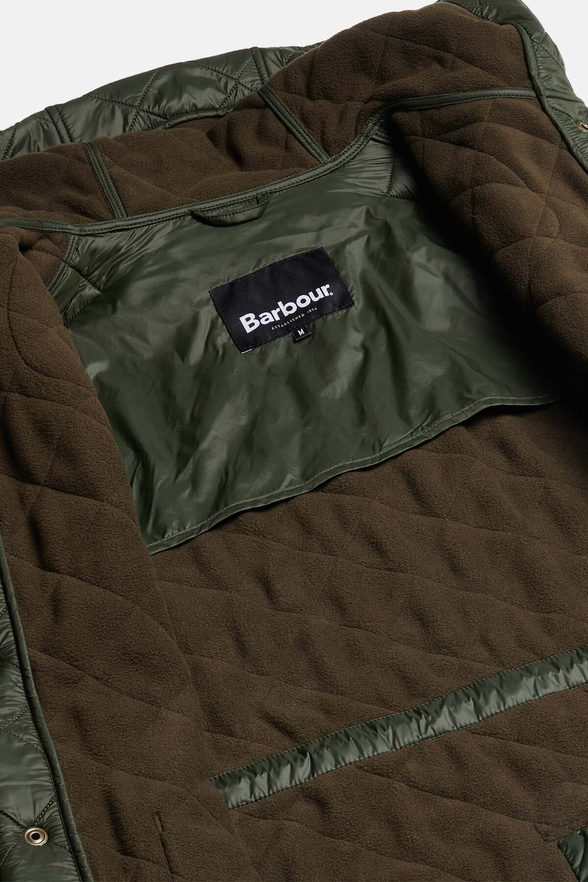 Overnight Polar Quilted Parka Jacket - OLIVE