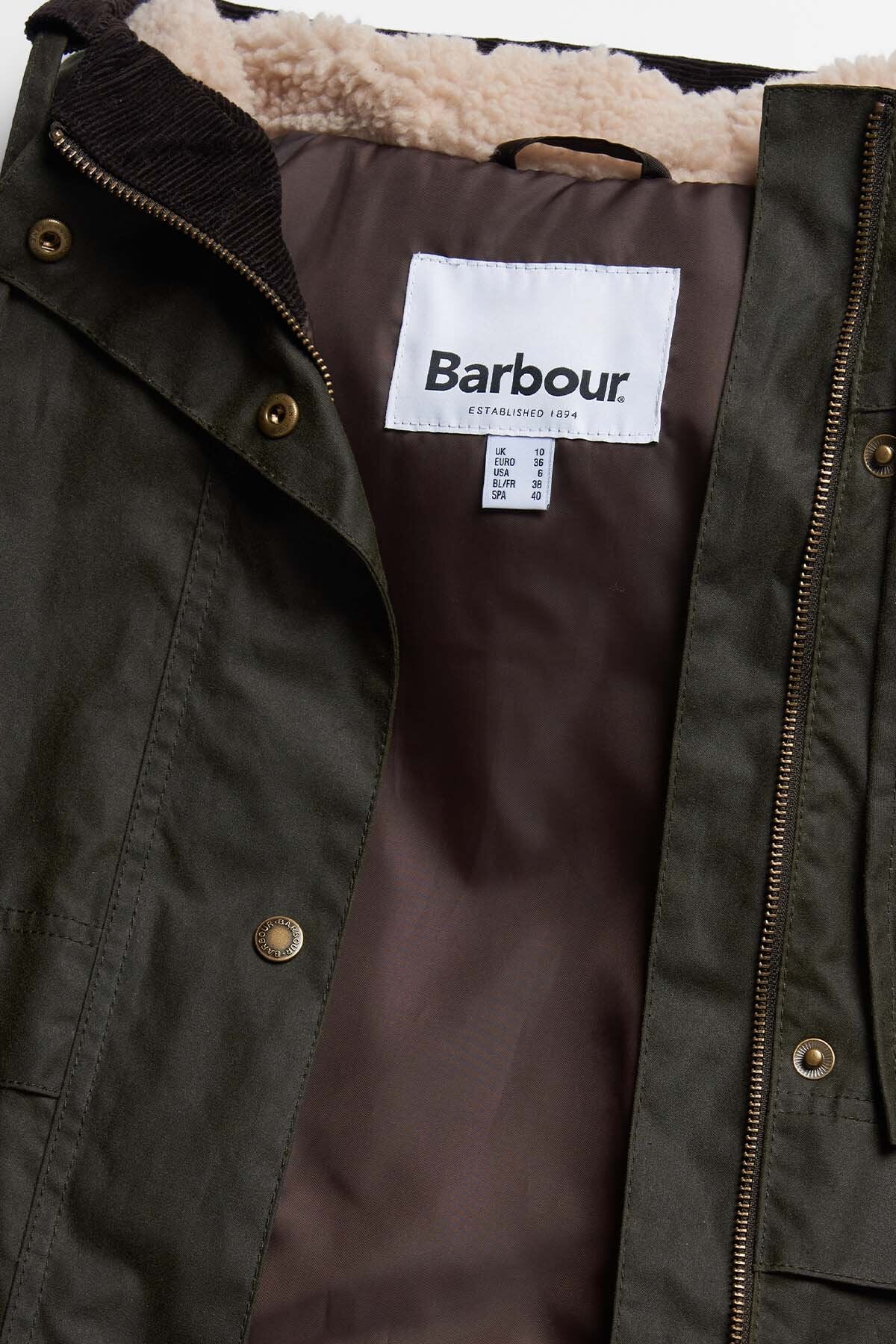 Colworth Wax Jacket - ARCHIVE OLIVE//COFFE