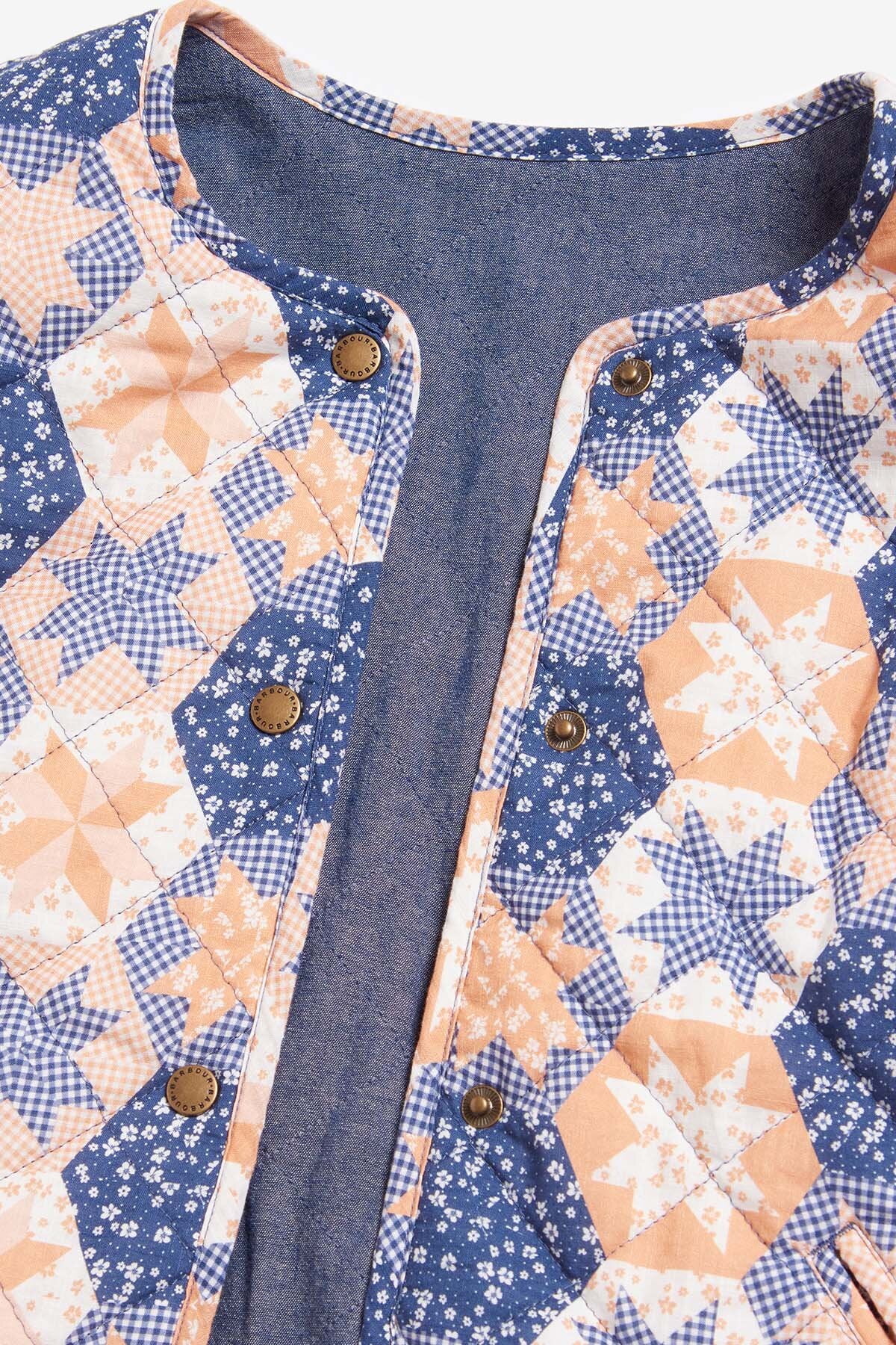 Margate Reversible Collarless Jacket - MULTI