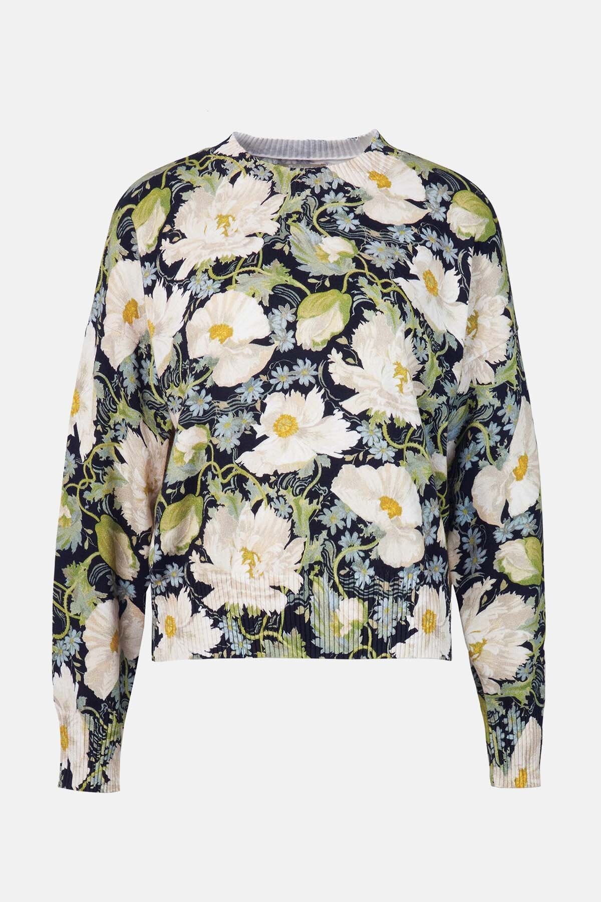 Daintry Knitted Jumper - PAPAVERA VELVET WHIT