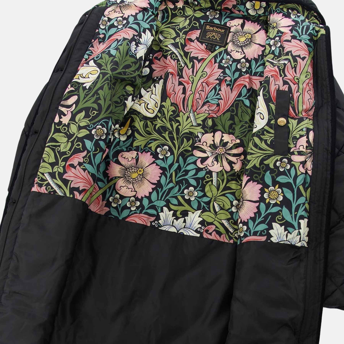 Valette Quilted Jacket - BLACK CROMPTON ONYX