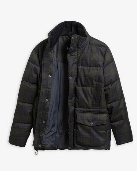 Lonnen Tartan Puffer Jacket