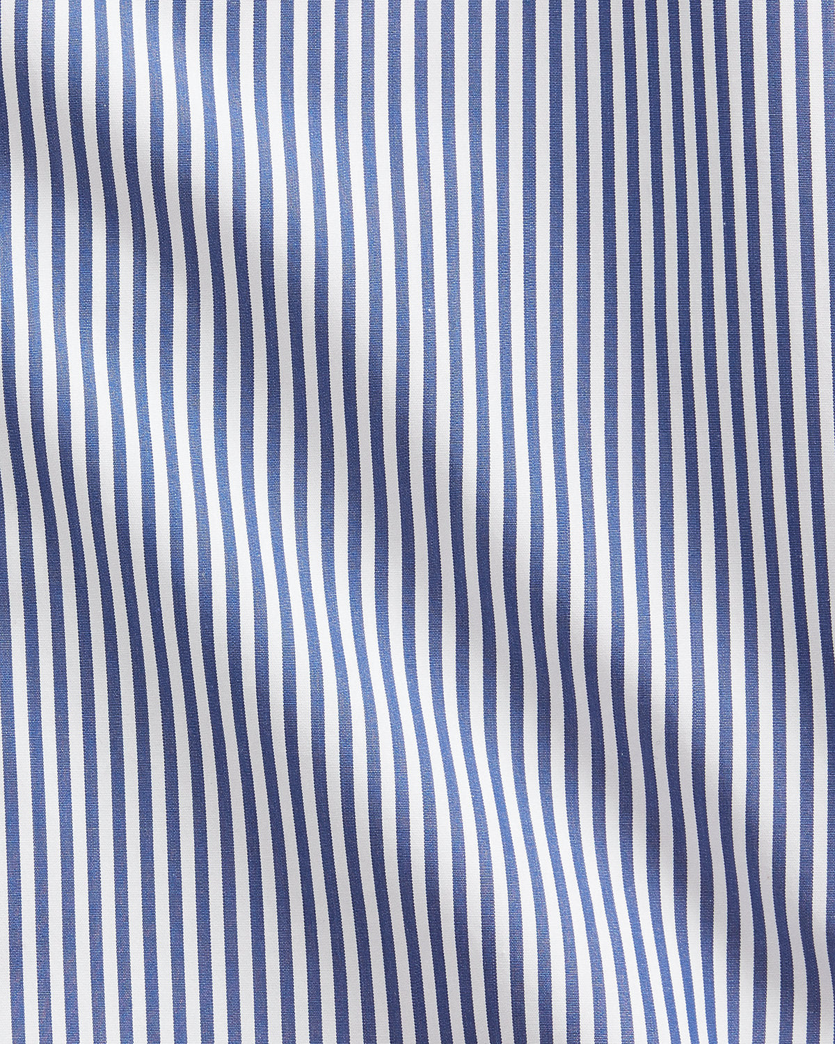 Bengal-Stripe Shirt Medium Blue And White