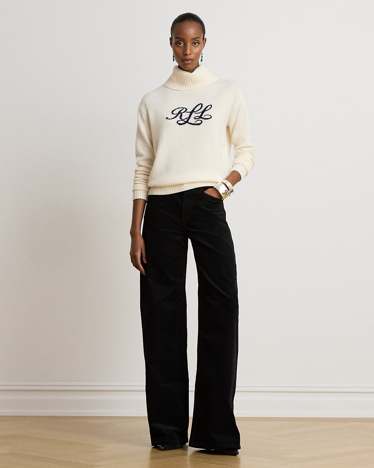 Corduroy High-Rise Super Wide-Leg Pant