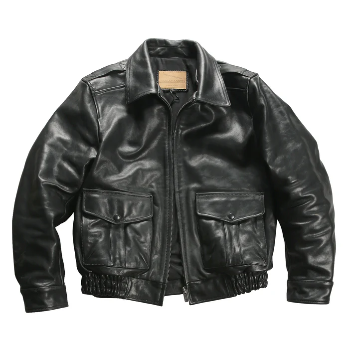 New Spring/Autumn Men's Short Casual Leather Jacket- J54