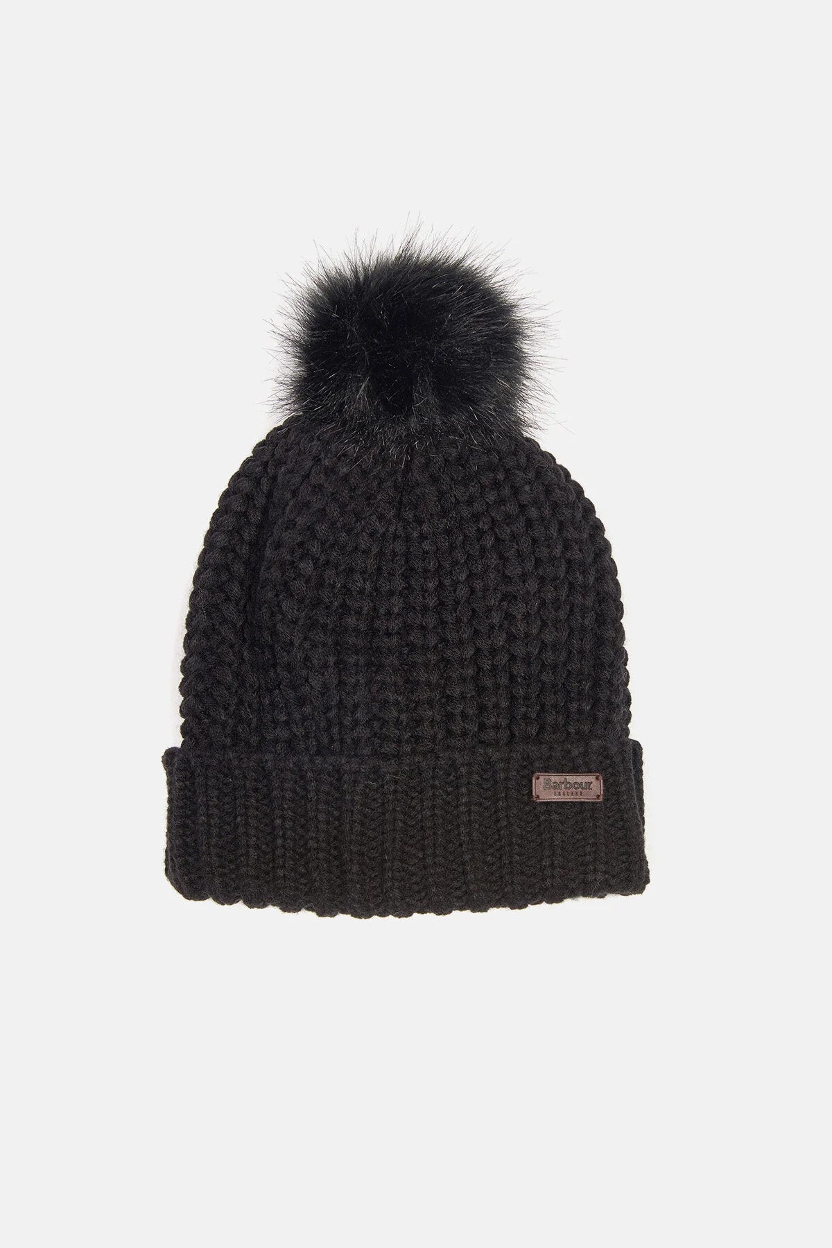Ribbed Beanie - BLACK