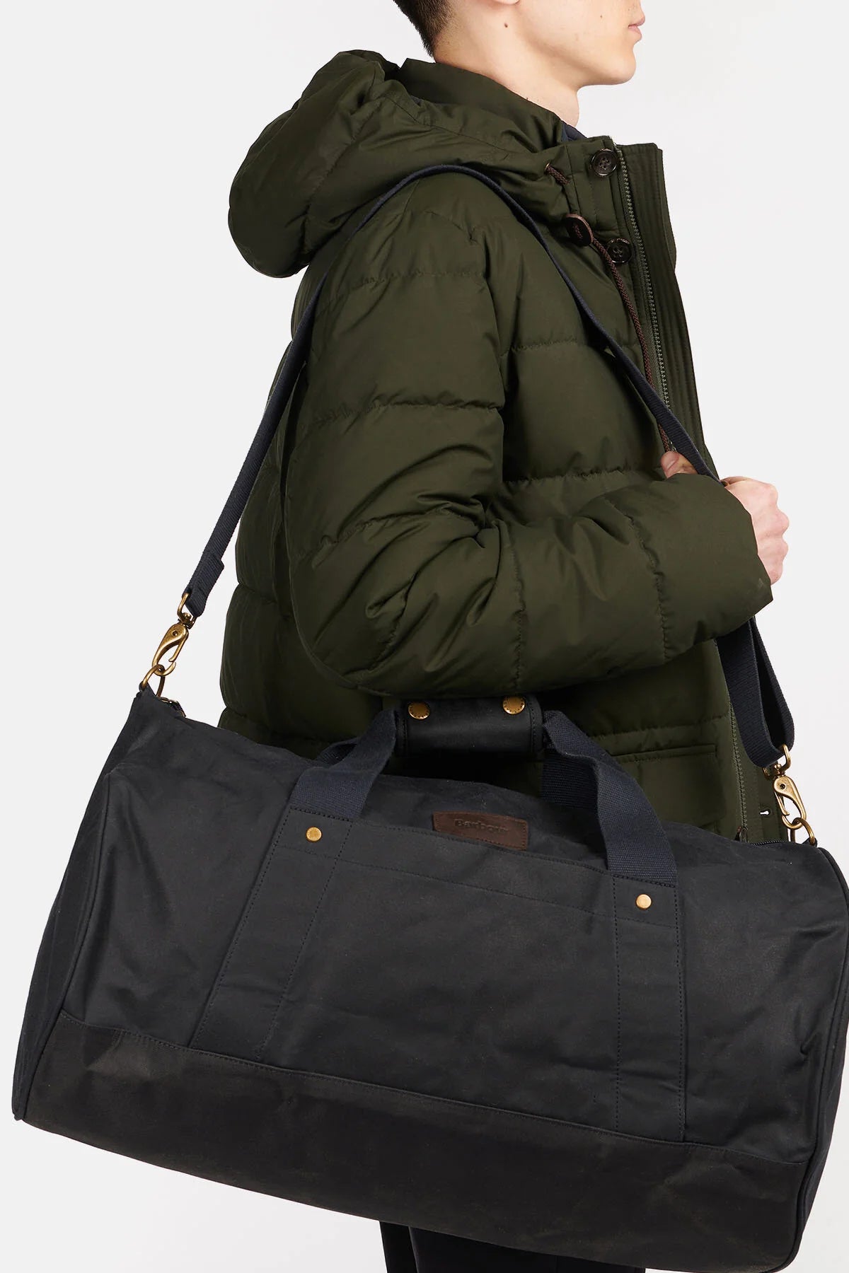 Explorer Wax Duffle Bag - NAVY