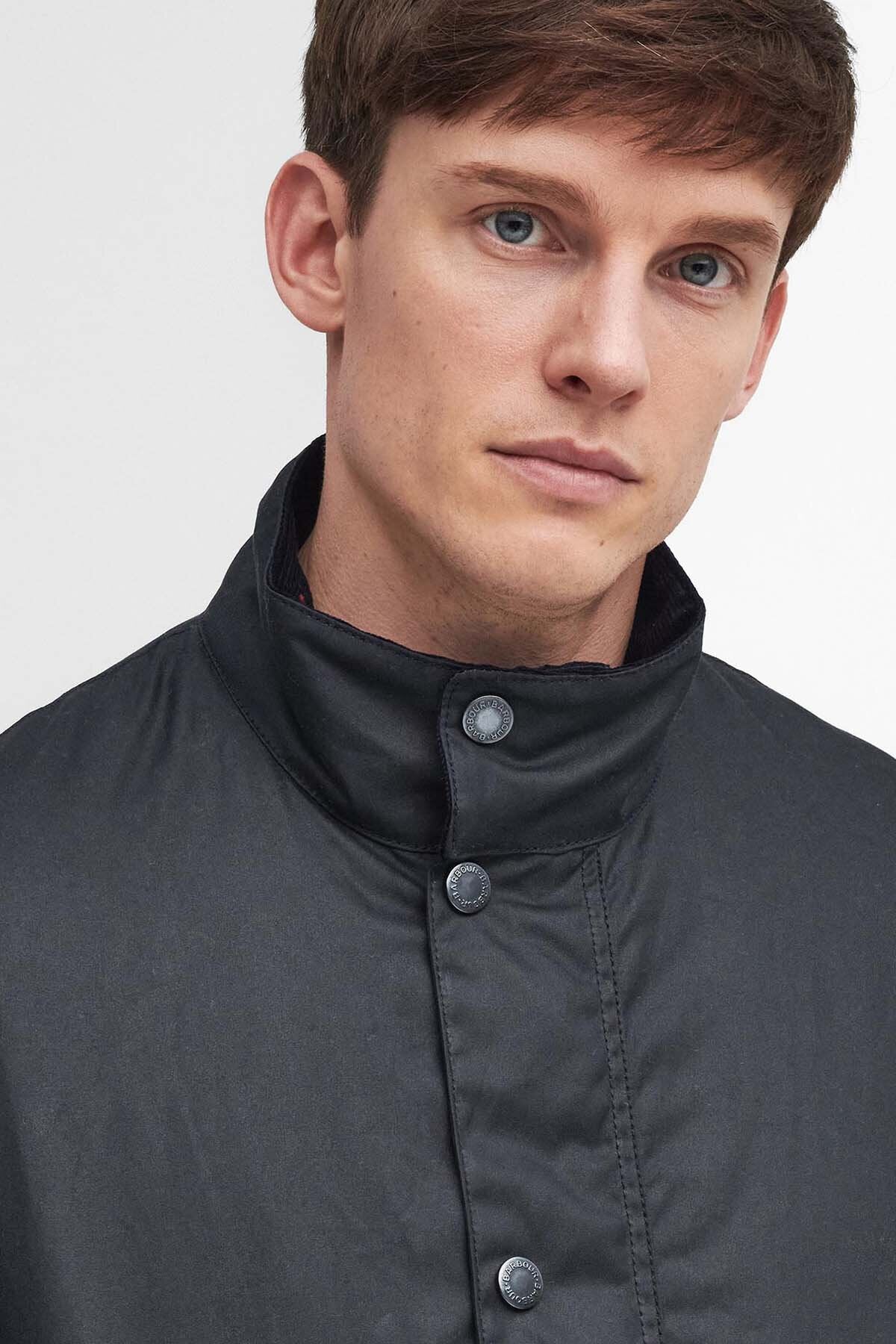 Tarnport Waxed Jacket - NAVY