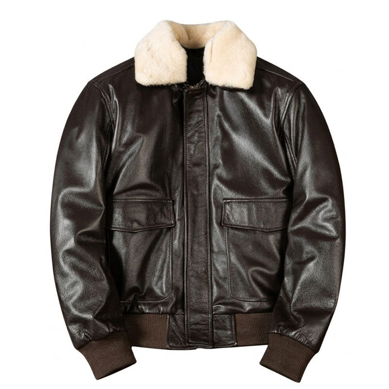 G1 Flight Suit Leather Jacket - J56