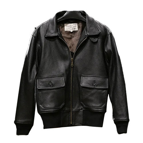 Air flight suit thick goatskin jacket-J14