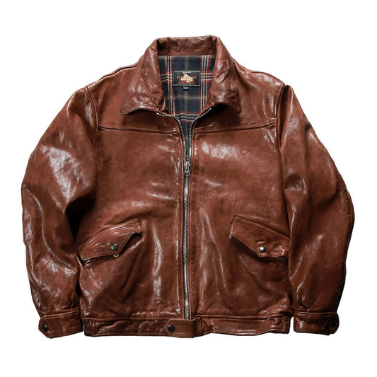 Retro Lapel Casual Flight Jacket - J52