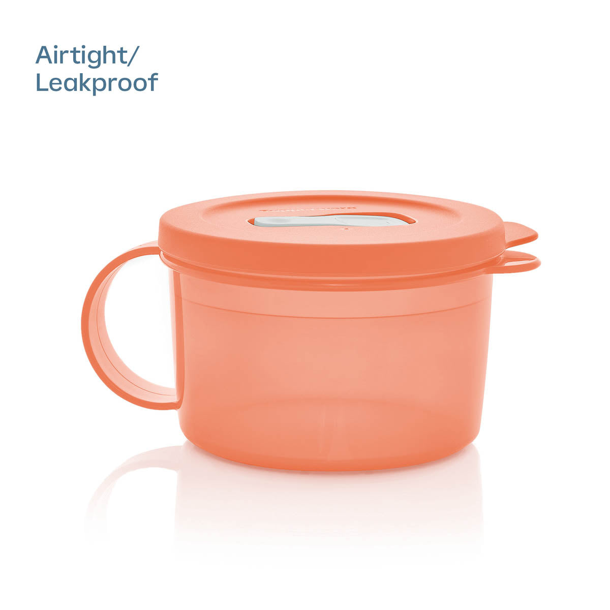 Tupperware CrystalWavePLUS Microwave Soup Mug | Set of 2 | Leakproof Lunch Container