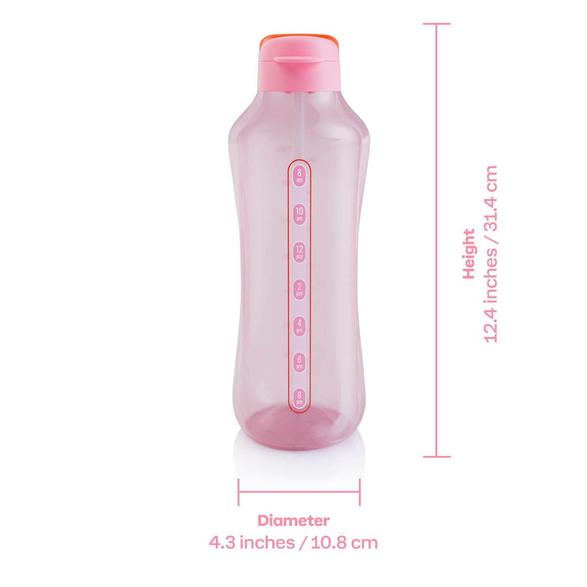 AquaVibeWater Bottle | 67 oz. / 2 L