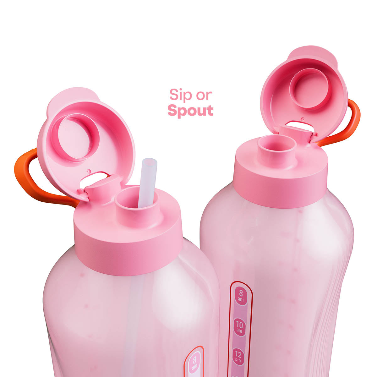 AquaVibeWater Bottle | 67 oz. / 2 L