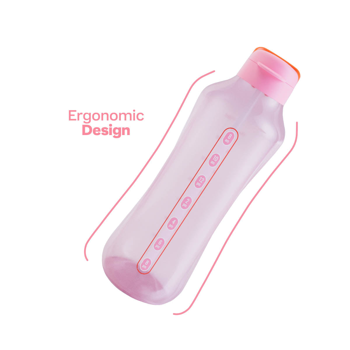 AquaVibeWater Bottle | 67 oz. / 2 L