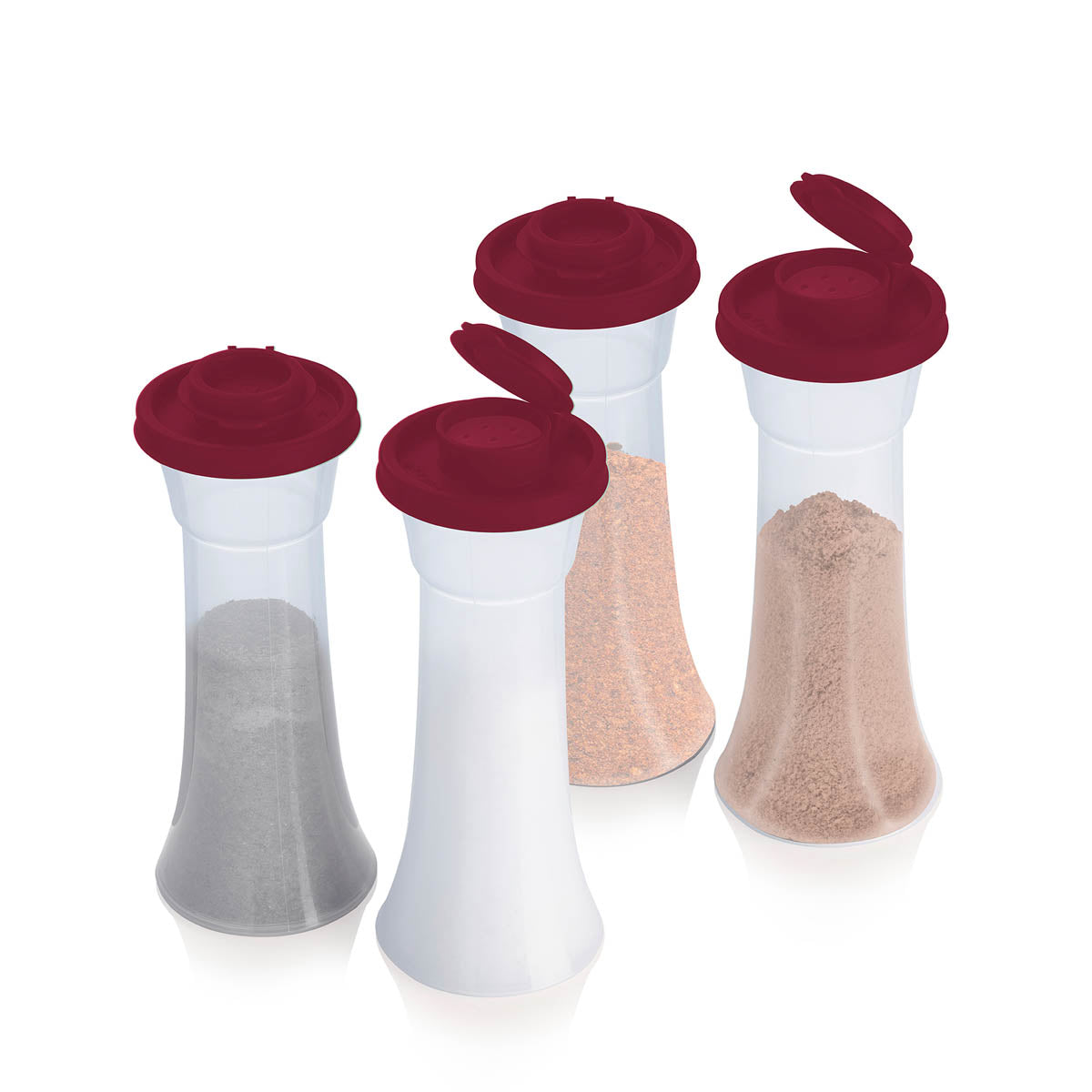 Hourglass Salt and Pepper Shakers | Large Set of 4