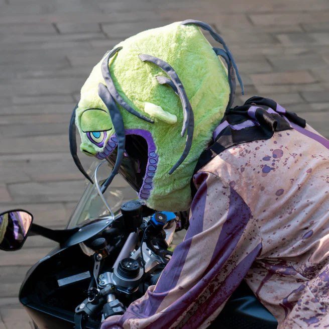 Motorcycle Helmet Cover - Zombie