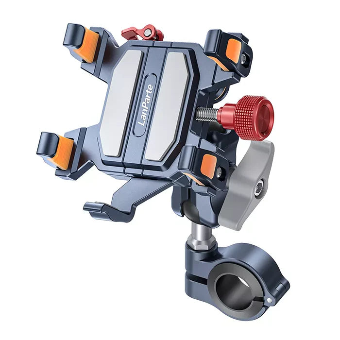 2026 Aluminum Alloy Shockproof Motorcycle Phone Holder - S02