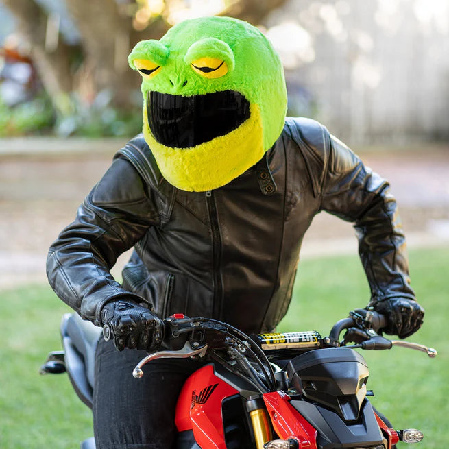Motorcycle Helmet Cover - Frog