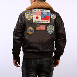 Brown back circular pattern