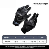 Black full finger