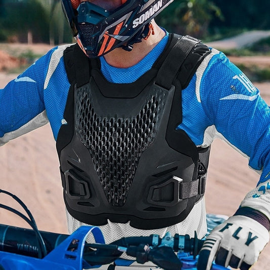 Off-road motorcycle vest back chest protection equipment-A10