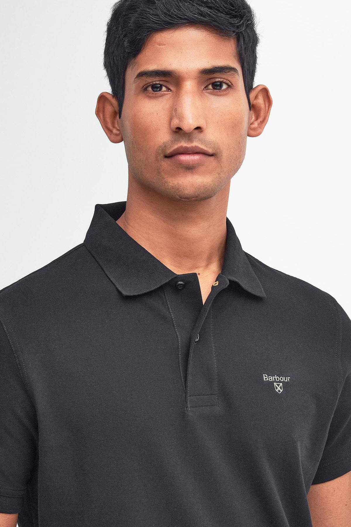 Lightweight Sports Polo Shirt - BLACK