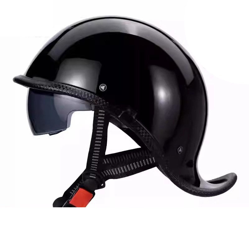 Retro motorcycle half helmet-H44