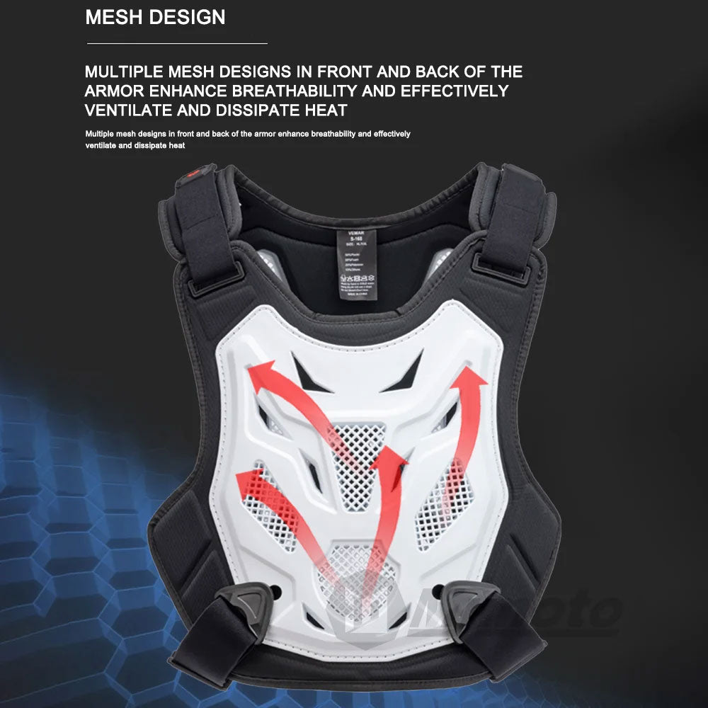 Motorcycle riding protective vest-A05