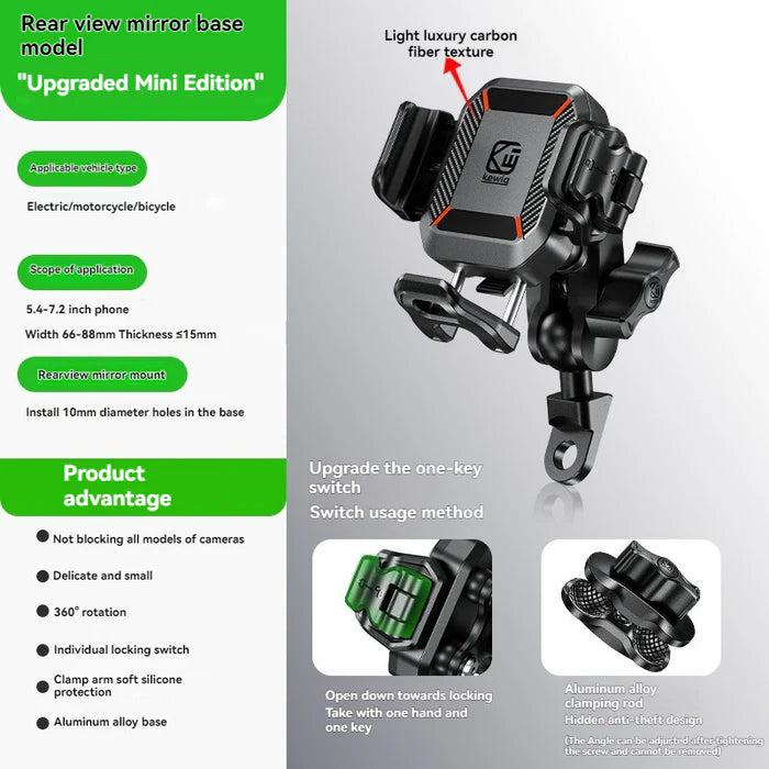 Wireless PD fast charging shock-absorbing anti-theft bracket-S04