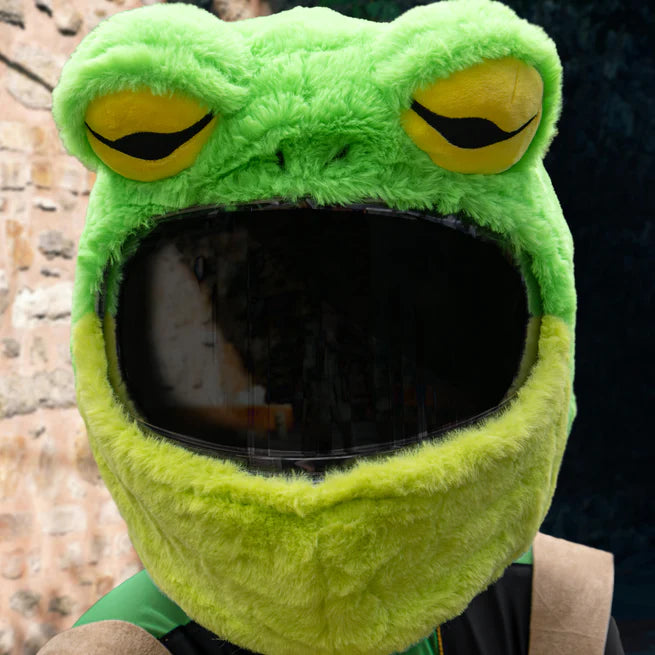 Motorcycle Helmet Cover - Frog