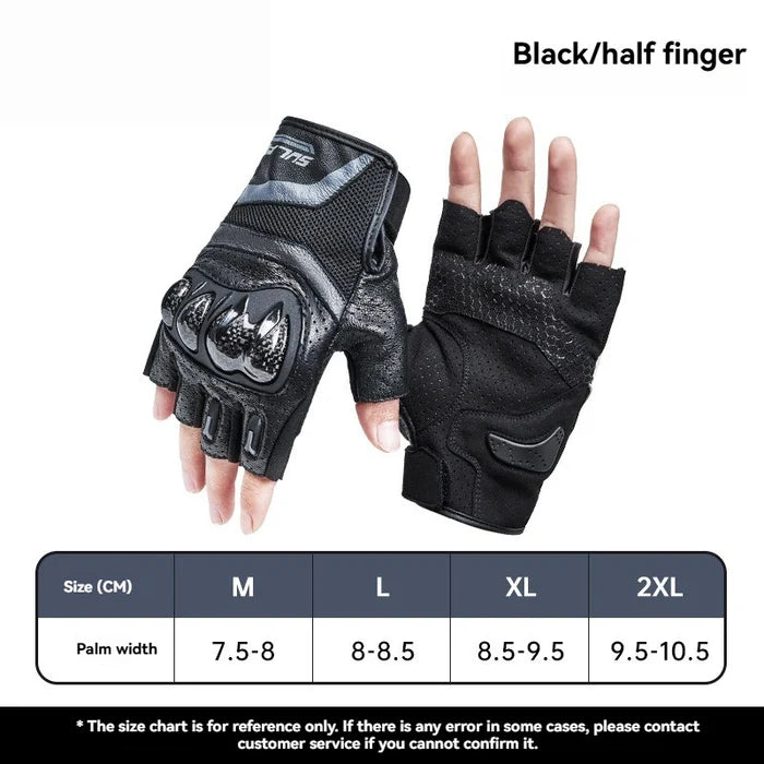 3K Carbon Fiber Shockproof Touchscreen Gloves-G11