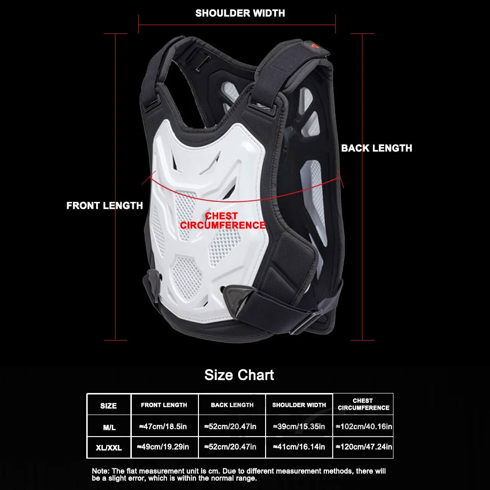 Motorcycle riding protective vest-A05