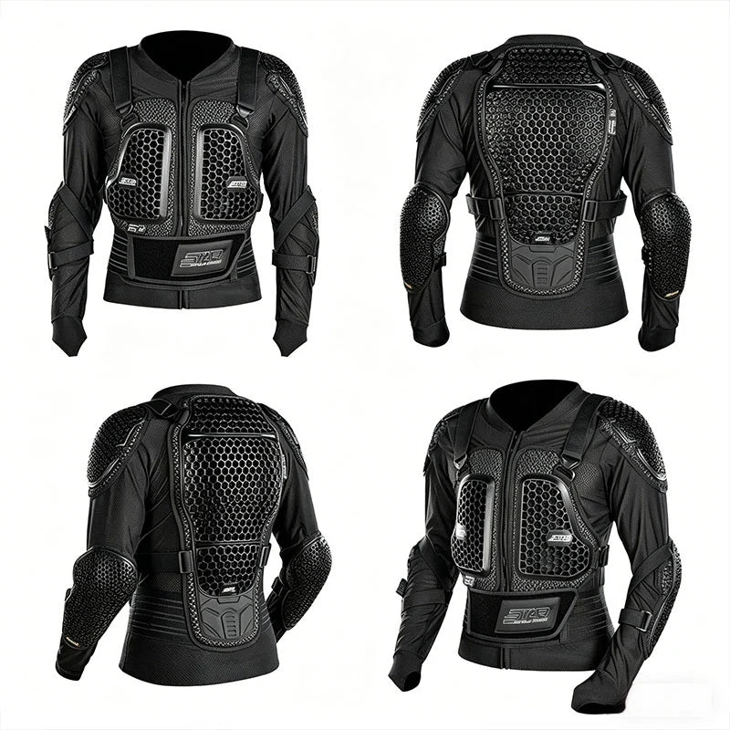Breathable, impact-resistant, full-body protective armor - A09