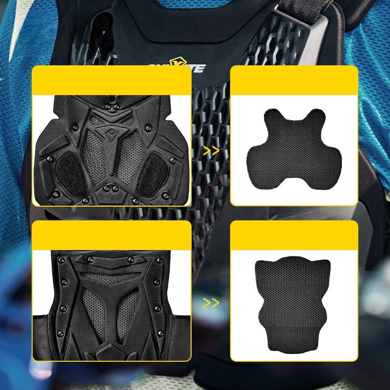 Off-road motorcycle vest back chest protection equipment-A10
