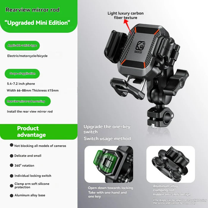 Wireless PD fast charging shock-absorbing anti-theft bracket-S04