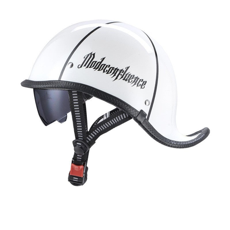 Retro motorcycle half helmet-H44