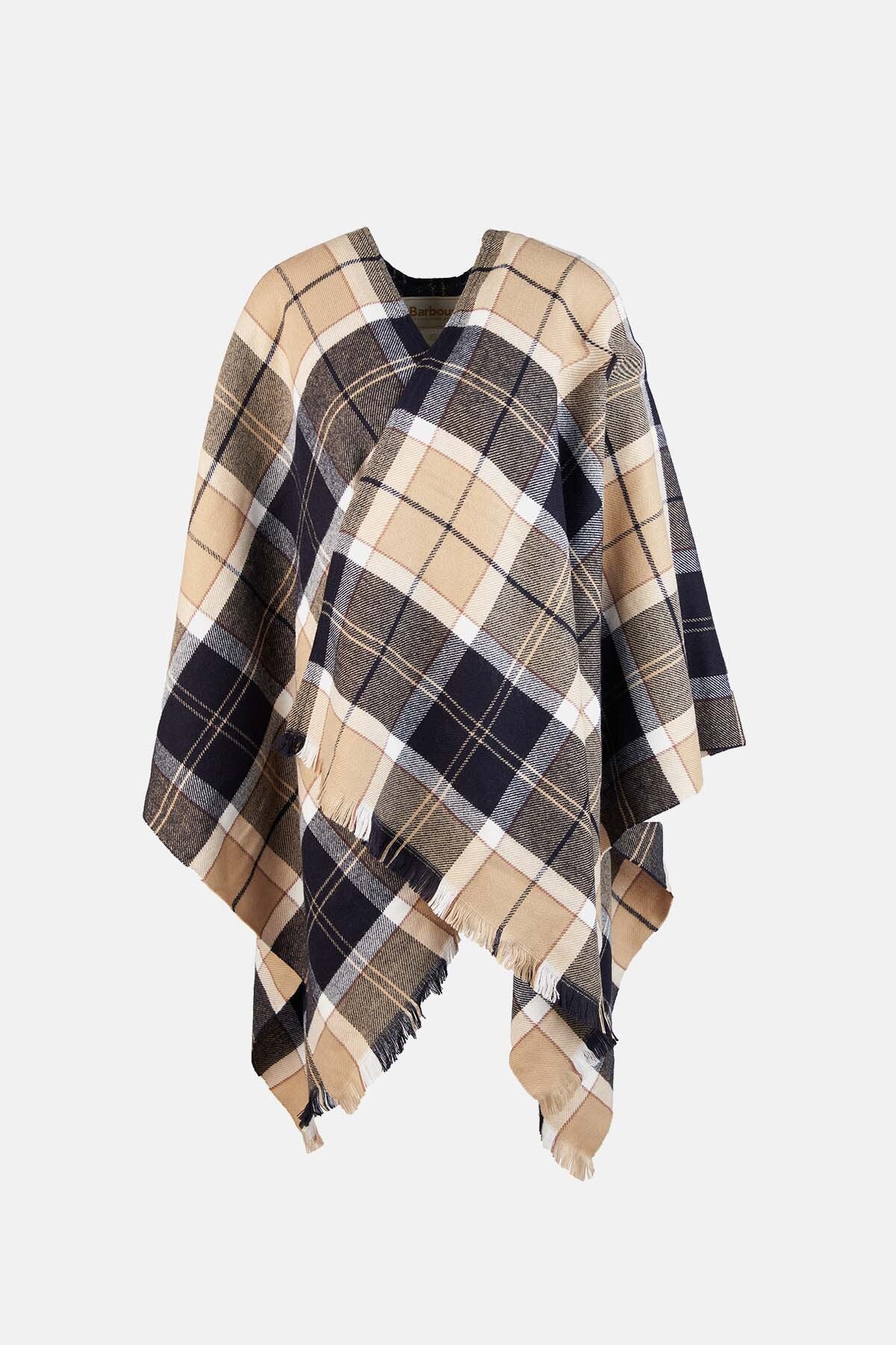 Staffin Tartan Serape - ROSEWOOD