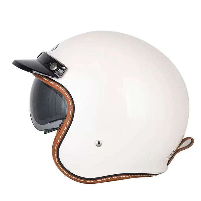 DOT Vintage Retro Motorcycle Helmet-H01