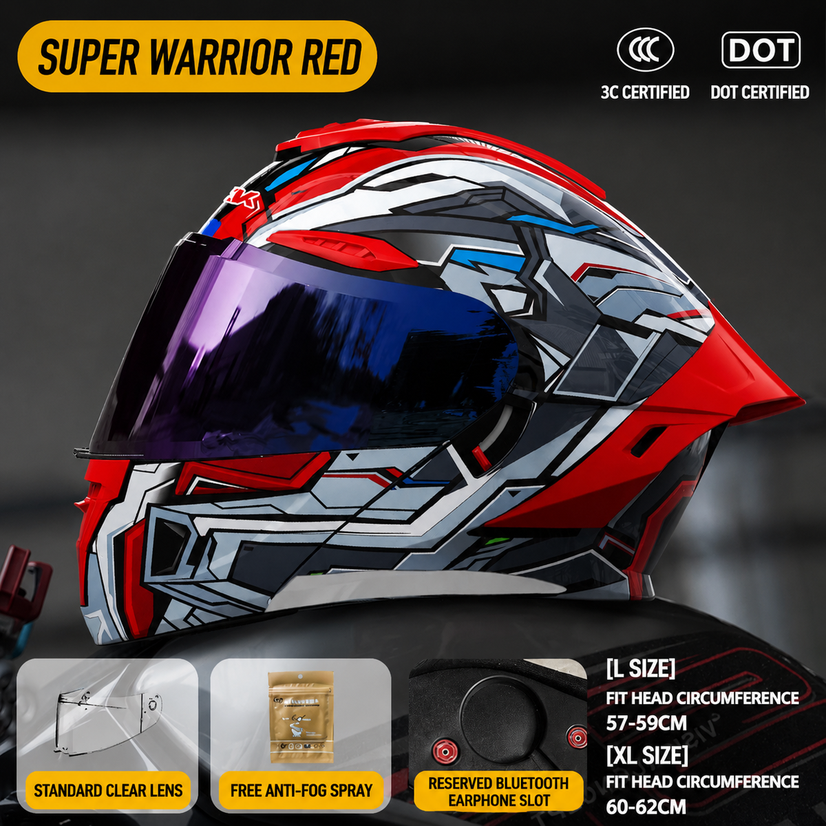 Sport Modular Motorcycle Helmet -H27