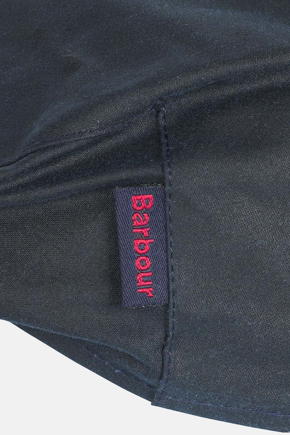 Cheviot Wax Flat Cap - NAVY