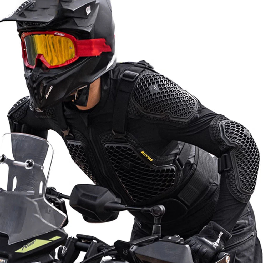 Anti-fall off-road armor chest protection motorcycle jacket-A08