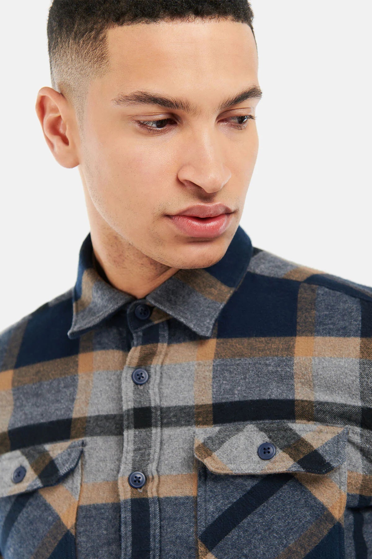 Rhobell Shirt - GREY MARL