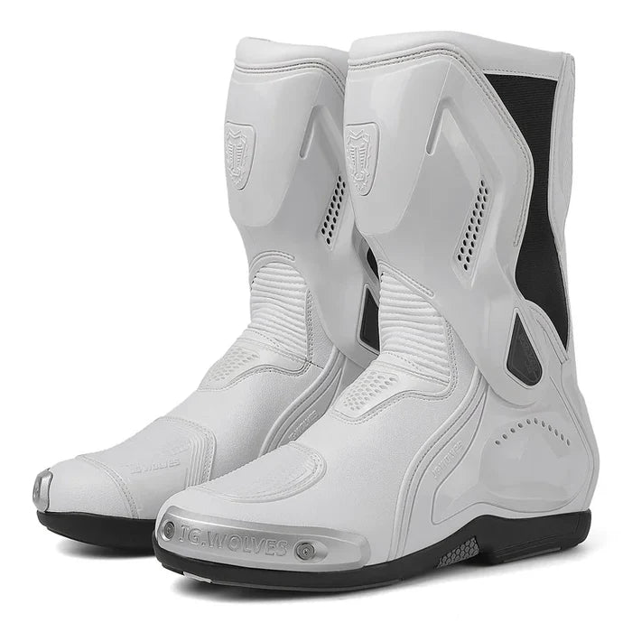 Anti-collision road breathable motorcycle riding boots-B03