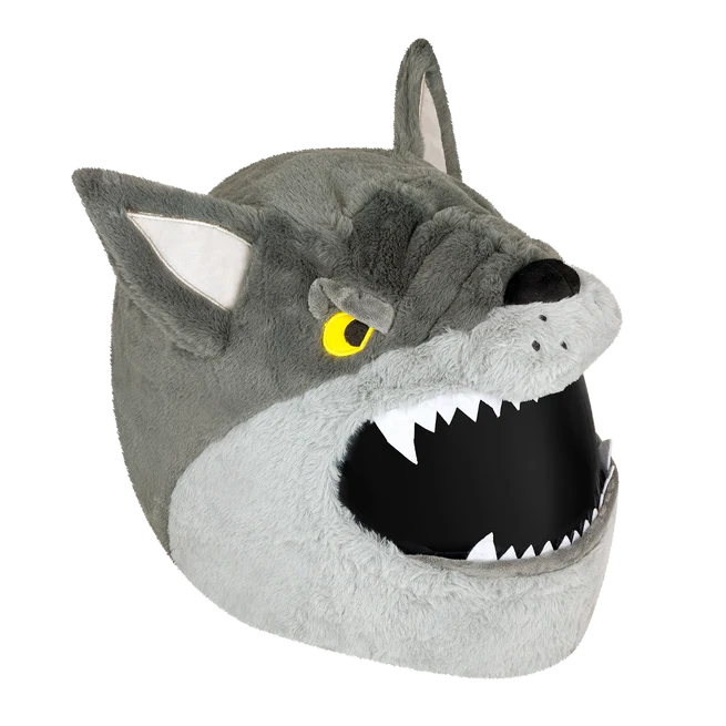 Motorcycle Helmet Cover - Wolf