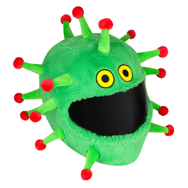 Motorcycle Helmet Cover - Virus