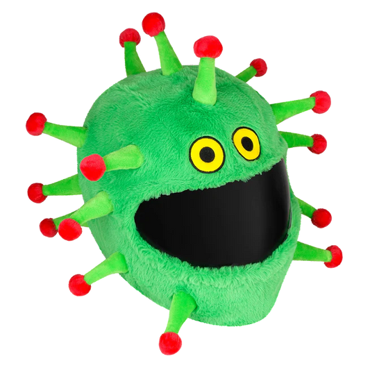 Motorcycle Helmet Cover - Virus