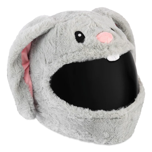 Motorcycle Helmet Cover - Cute Bunny